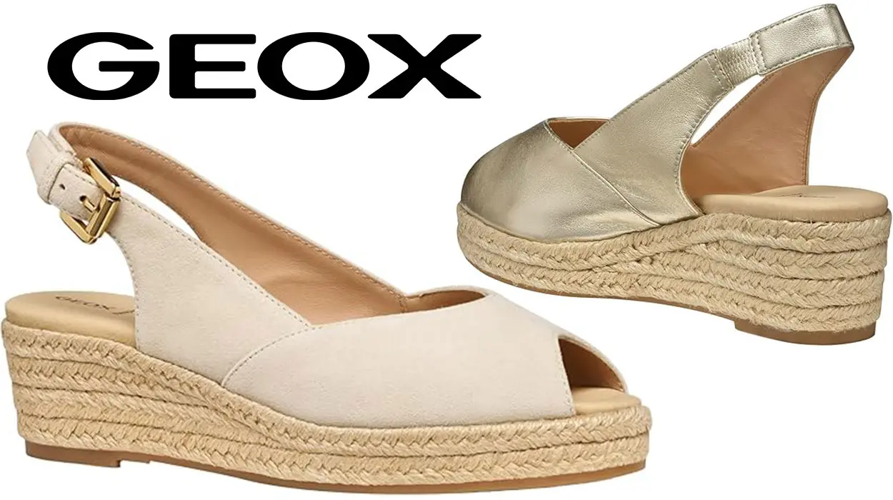 Chollo Sandalias de cuña Geox Iberide para mujer