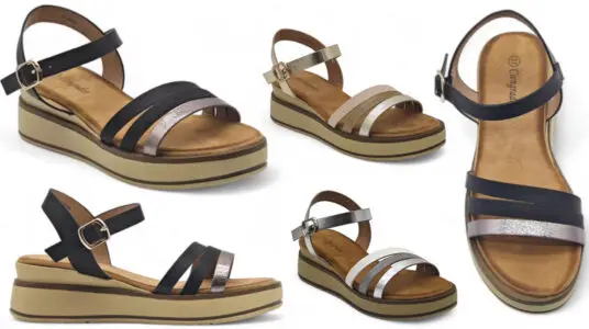 Chollo Sandalias Soraia con plataforma para mujer