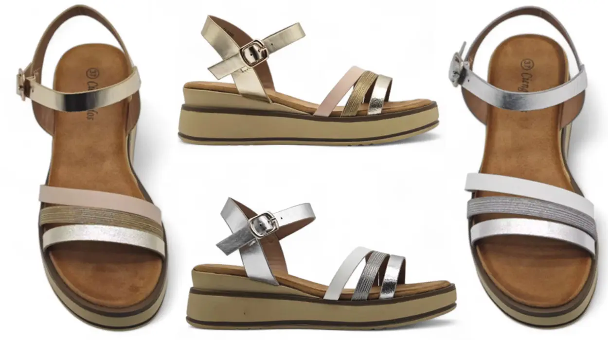 Sandalias Soraia con plataforma para mujer baratas