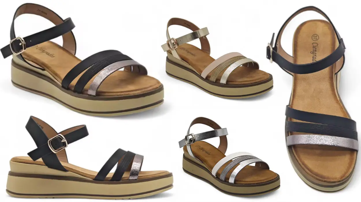 Chollo Sandalias Soraia con plataforma para mujer