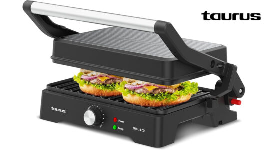 Chollo Sandwichera Taurus Grill&Co de 1.500 W