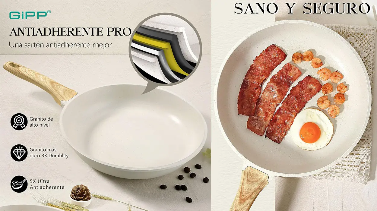 Chollo Sartén de granito Gipp