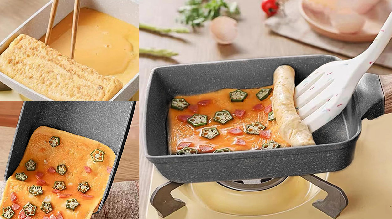Chollo Sartén Sporway rectangular para tortillas Tamagoyaki 
