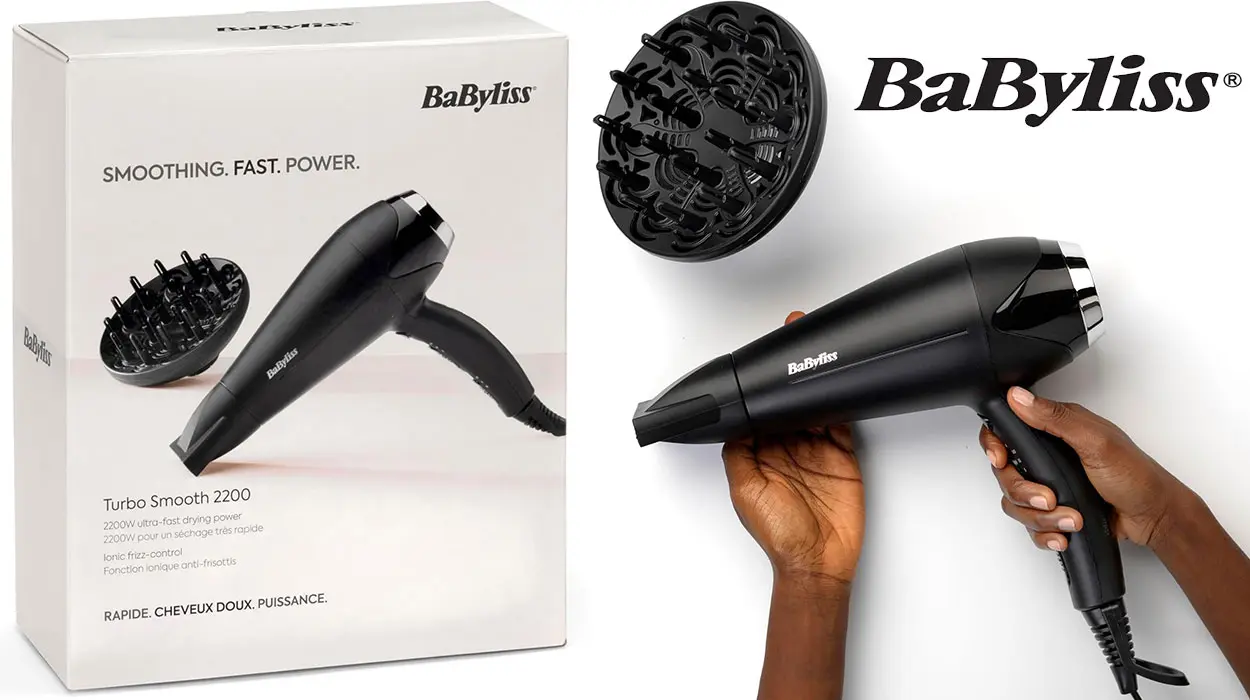 Chollo Secador de pelo iónico BaByliss Turbo Smooth de 2.200 W