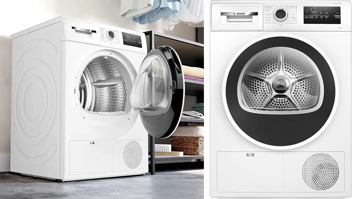 Secadora Bosch Serie 4 de 8 kg con bomba de calor