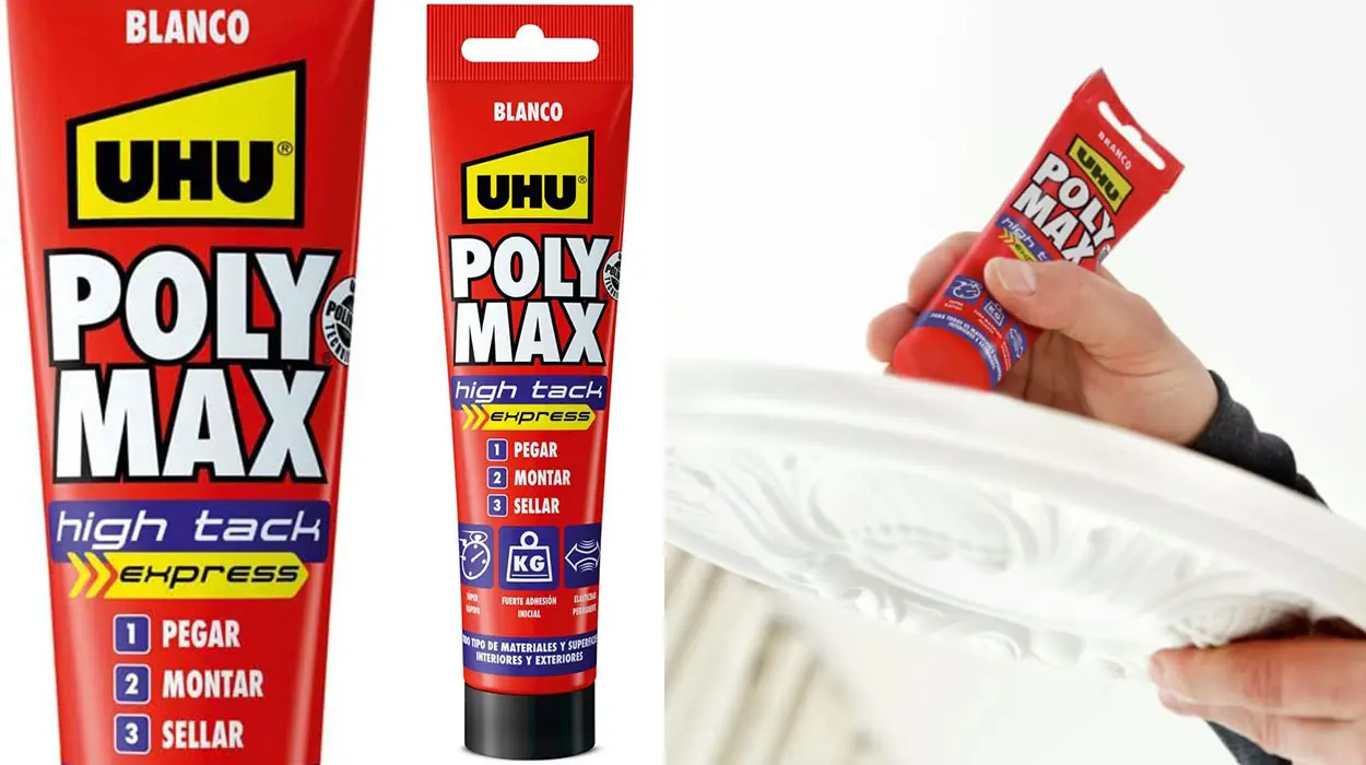Sellador adhesivo Poly Max High Tack Express de UHU