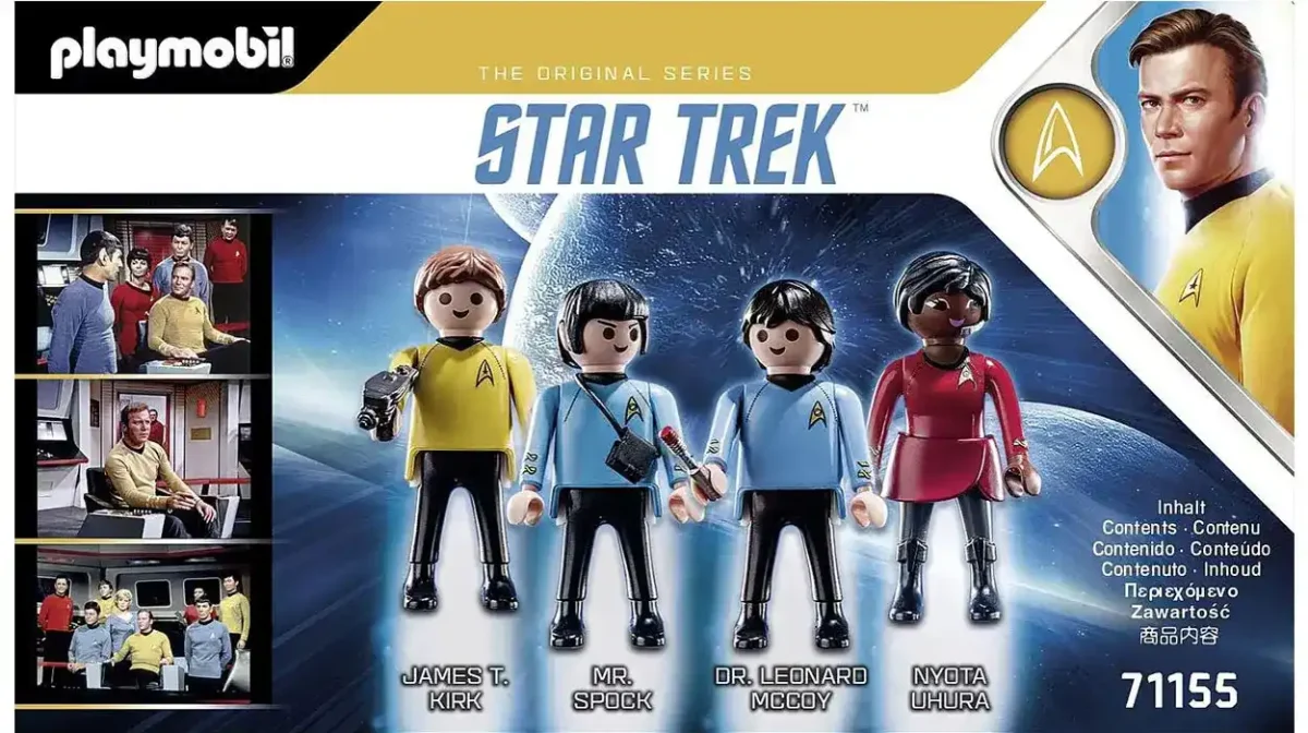 Set de 4 figuras de Playmobil Star Trek