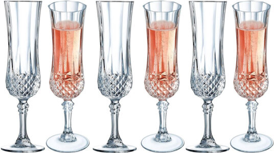 Chollo Set de 6 flautas Cristal D'Arques Paris