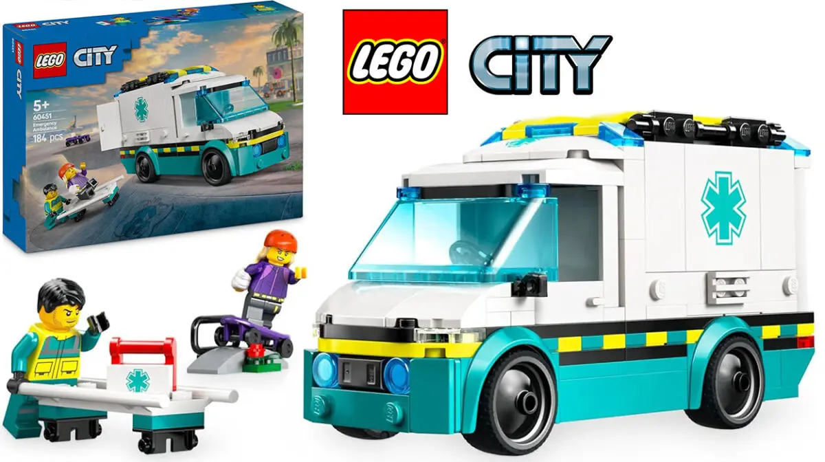 Set Ambulancia de Emergencias de LEGO City