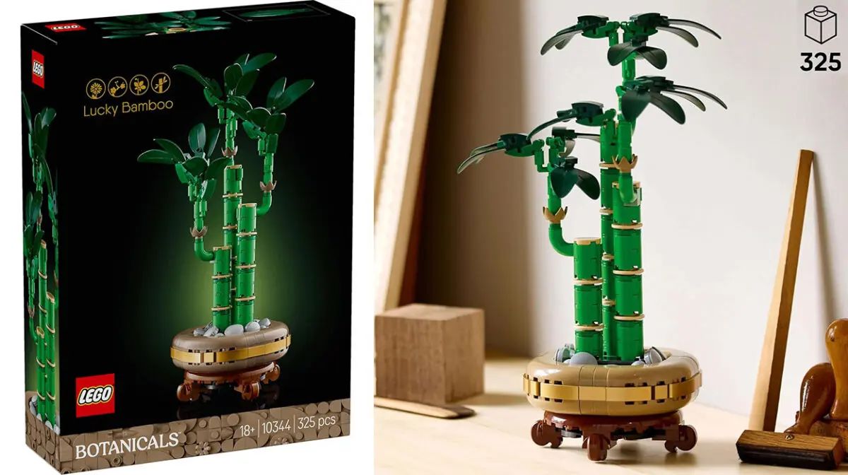 Set Bambú de la Suerte de LEGO Botanicals