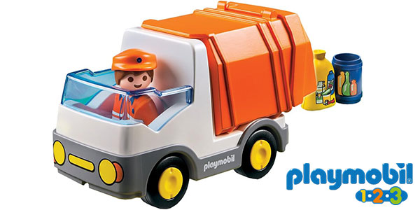 Chollo Set Camión de basura de Playmobil 1,2,3