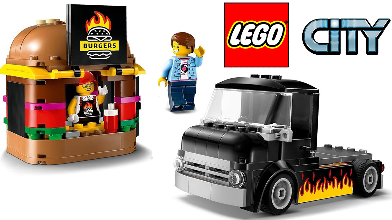 Set Camión Hamburguesería Food Truck de LEGO City barato