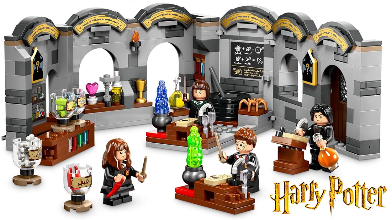Chollo Set Clase de Pociones de LEGO Harry Potter 