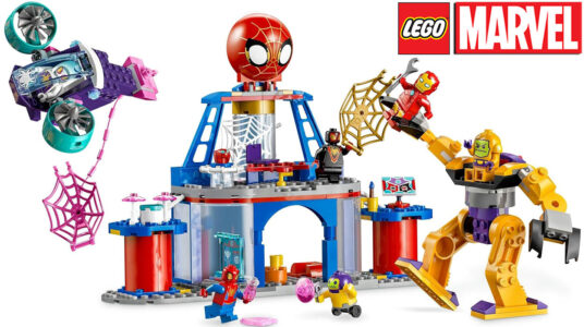 Chollo Set Cuartel General Arácnido del Equipo Spidey de LEGO Marvel