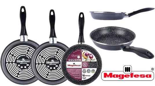 Chollo Set de 6 sartenes Magefesa K2 Gransasso