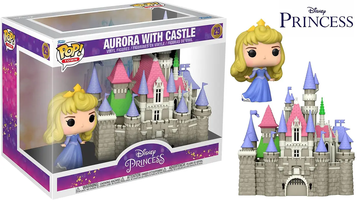 Set Funko Pop! Princesa Aurora con Castillo de la Bella Durmiente