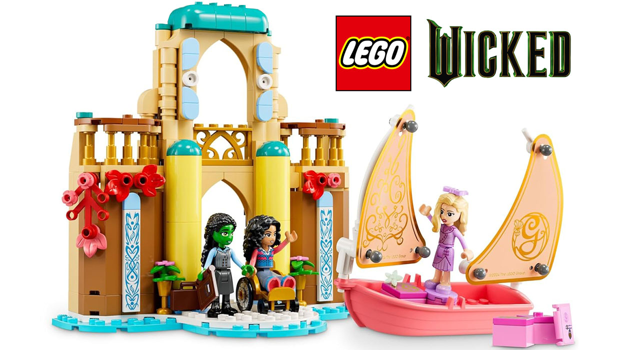 Chollo Set Glinda, Elphaba y Nessarose en Shiz University de LEGO Wicked 