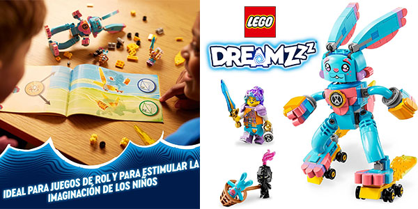 Chollo Set Izzie y el Conejo Bunchu de LEGO DREAMZzz
