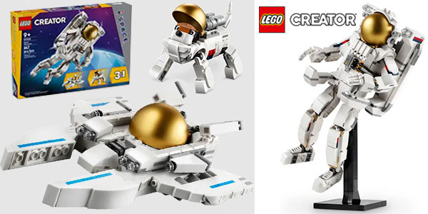 Chollo Set LEGO Creator 3 en 1 Astronauta Espacial