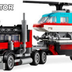 Chollo Set LEGO Creator 3 en 1 Camión Plataforma con Helicóptero