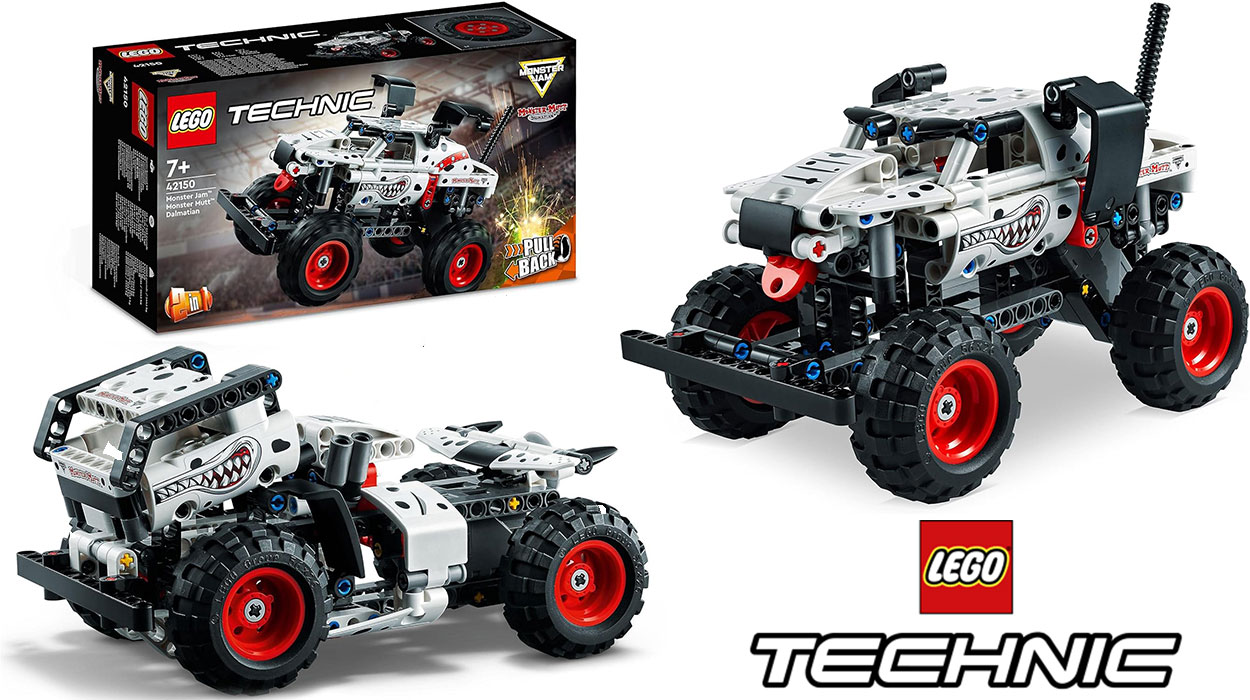 Chollo Set LEGO Technic 2 en 1 Monster Jam Monster Mutt Dalmatian 