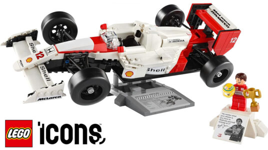 Chollo Set McLaren MP4/4 y Ayrton Senna de LEGO Icons