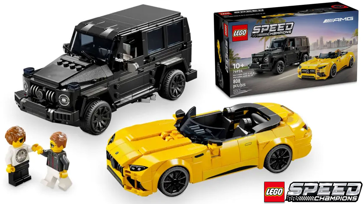 Chollo Set Mercedes-AMG G 63 y Mercedes-AMG SL 63 de LEGO Speed Champions