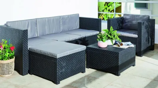 Chollo Set de muebles de jardín Berner Manhattan