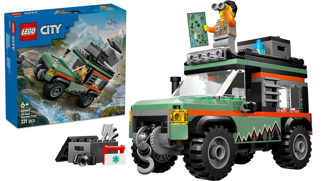 Chollo Set Todoterreno 4x4 de Montaña de LEGO City
