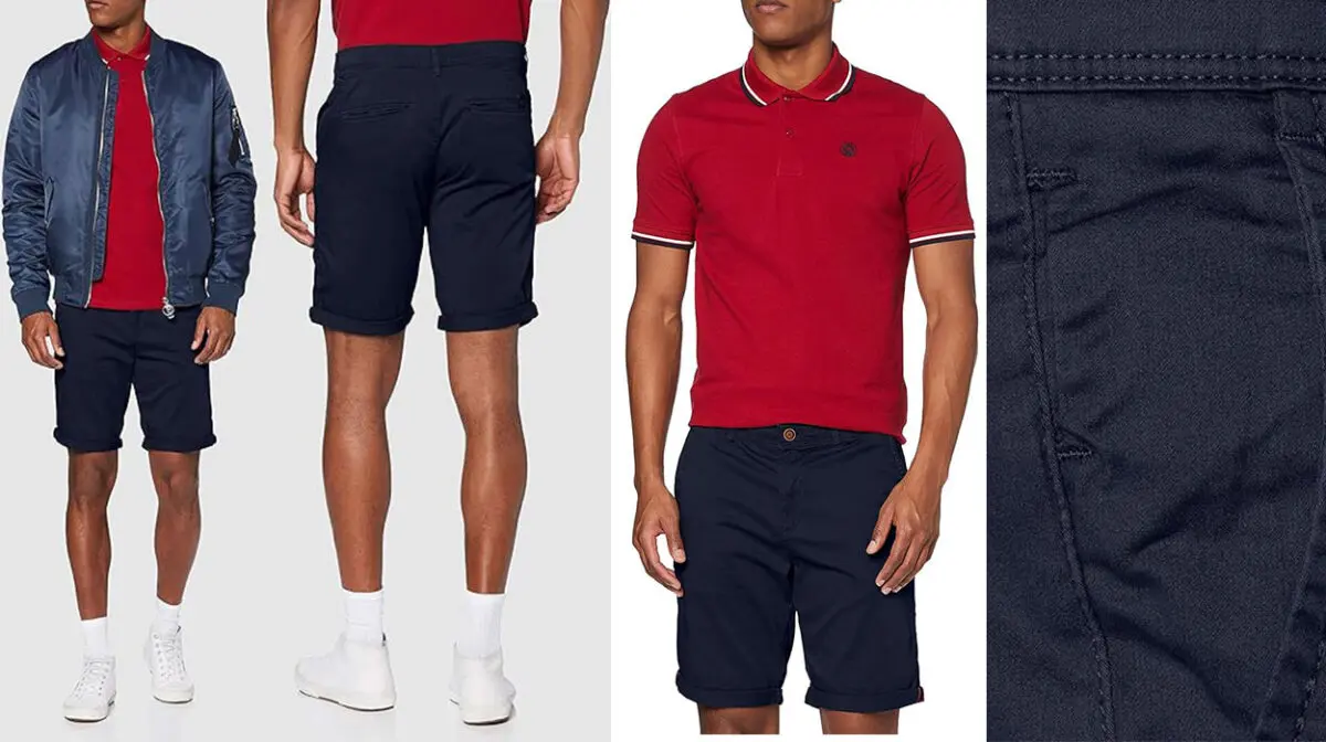 Tu fondo de armario te pide a gritos estos shorts chinos Jack & Jones.