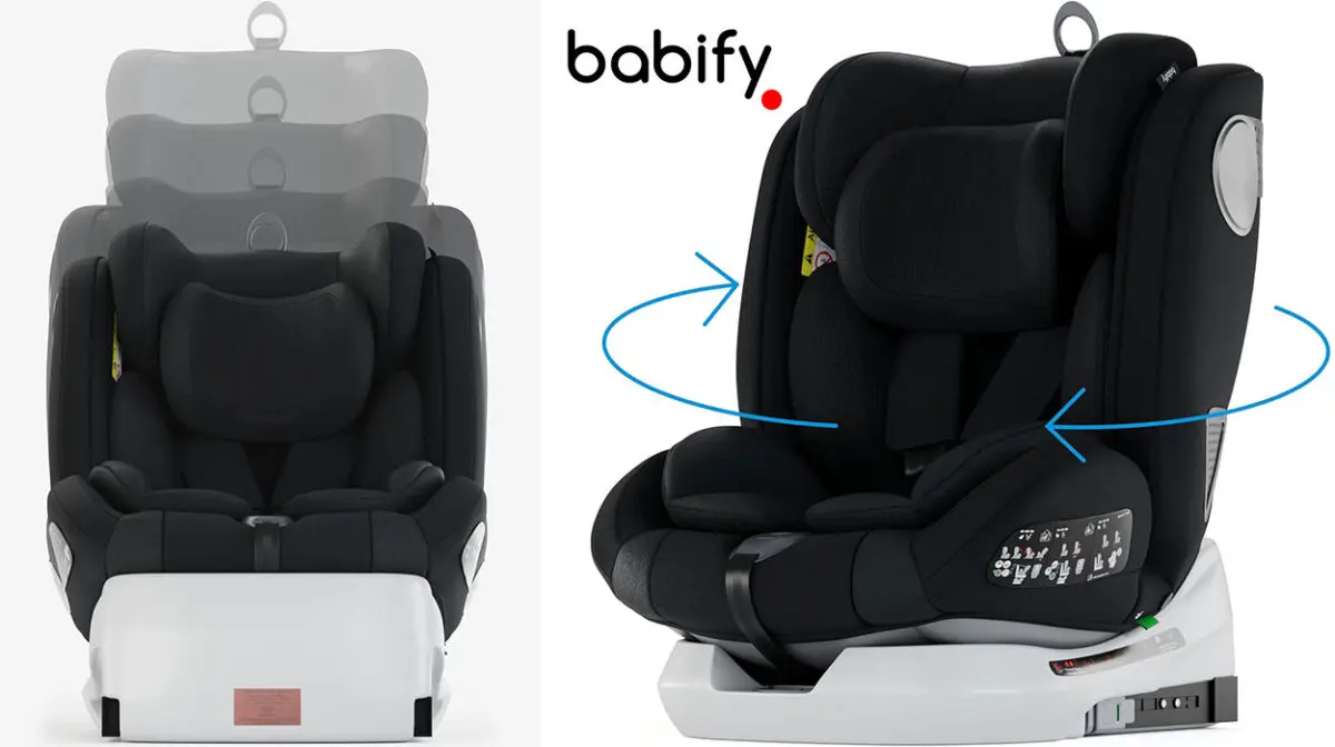 Silla de coche Babify Onboard 360º de 0 a 12 años
