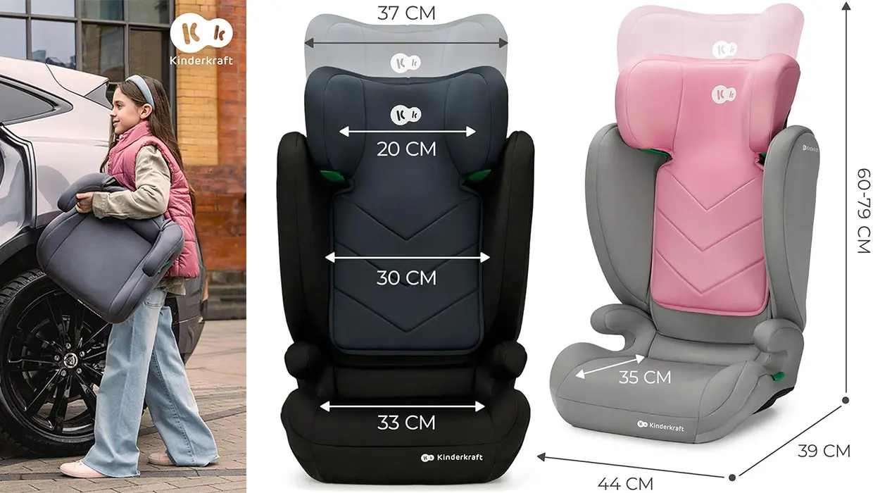 Chollo Sillita de coche 2 en 1 Kinderkraft I-SPARK para niños
