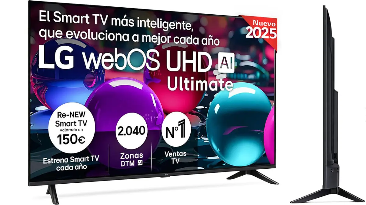Smart TV LG WebOS UHD AI Ultimate de 55"