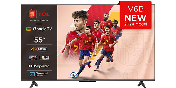 Chollo Smart TV TCL 55V6B 4K Ultra HD de 55"