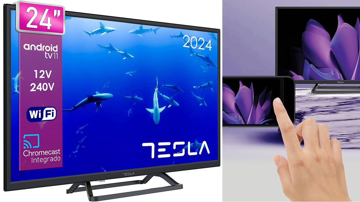 Chollo Smart TV TESLA UHD de 24" con Android