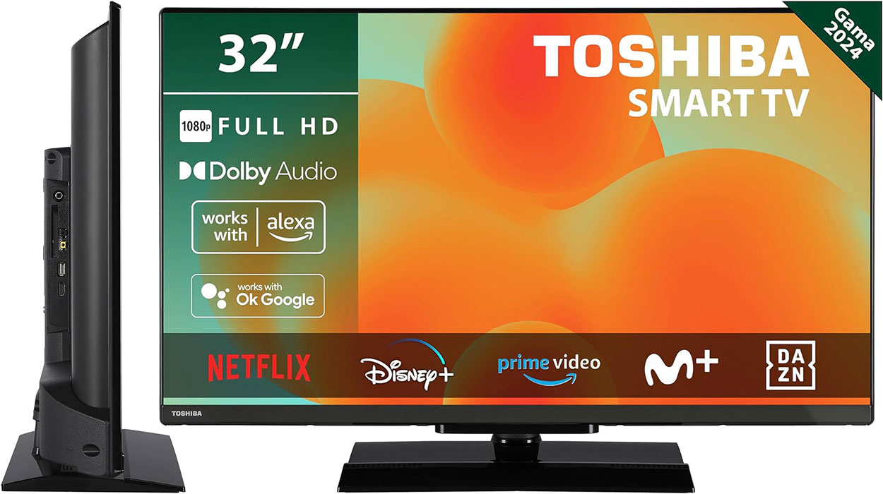 Chollo Smart TV Toshiba 32LV3E63DG Full HD de 32" 