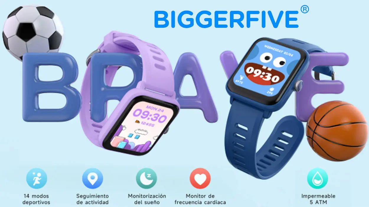 Chollo Smartwatch BiggerFive para niños