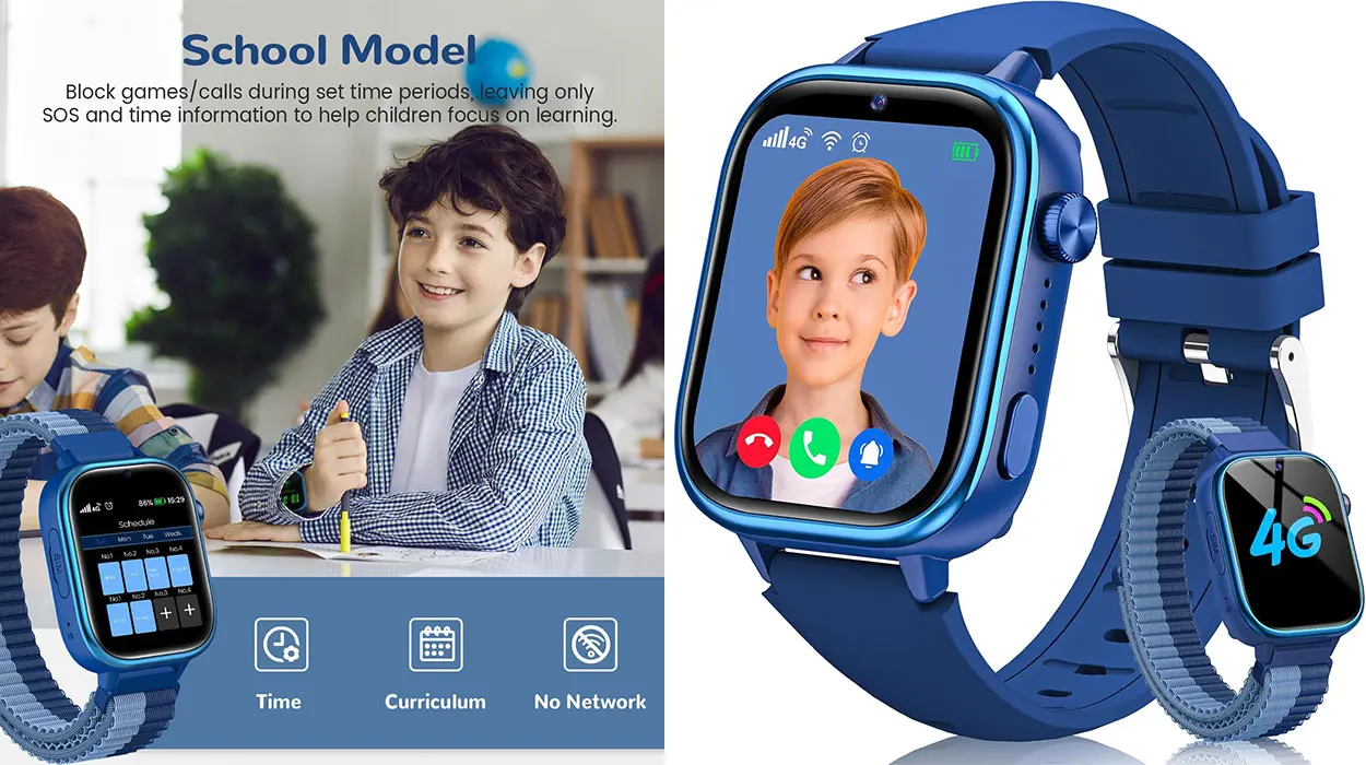 Smartwatch Sanorum 2025 para niños con GPS y videollamadas