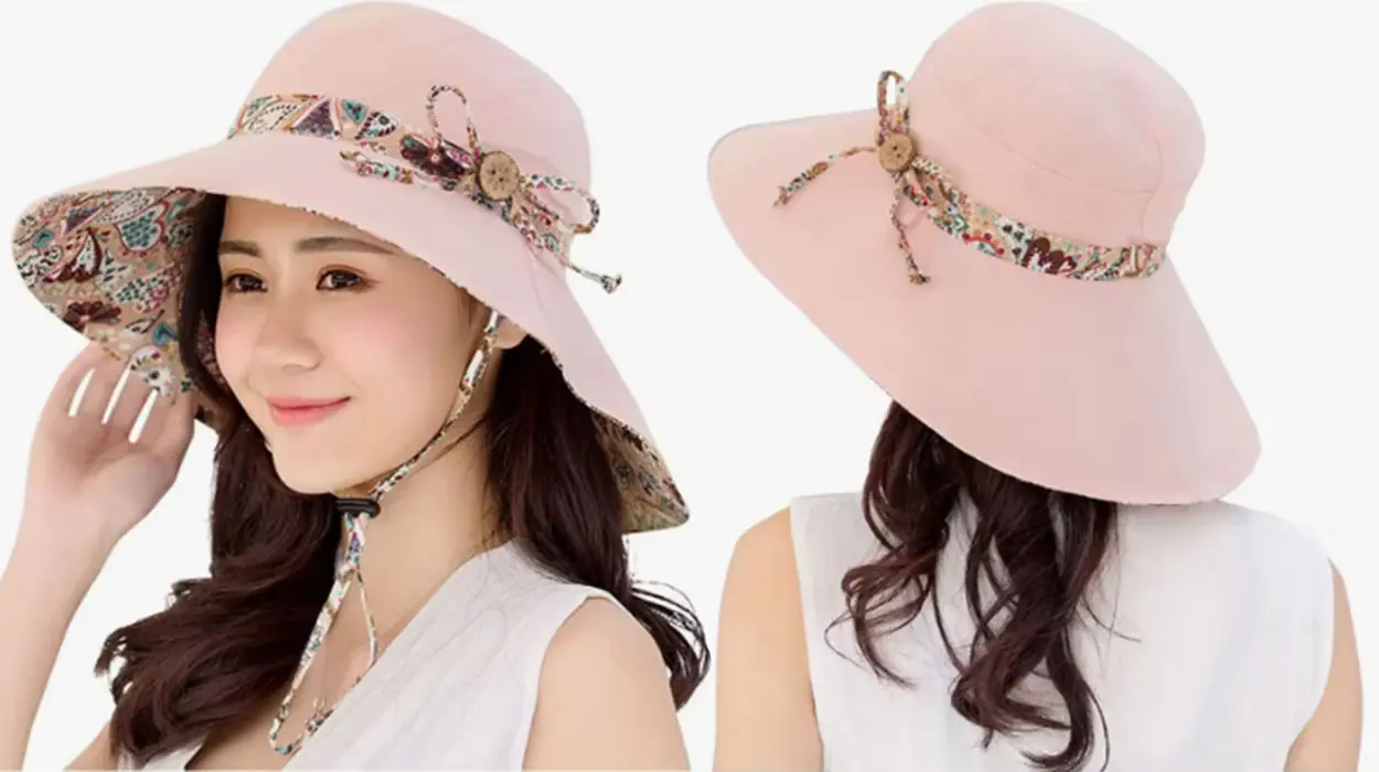 Chollo Sombrero parasol de ala ancha para mujer