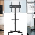 Chollo Soporte Bontec para TV con ruedas