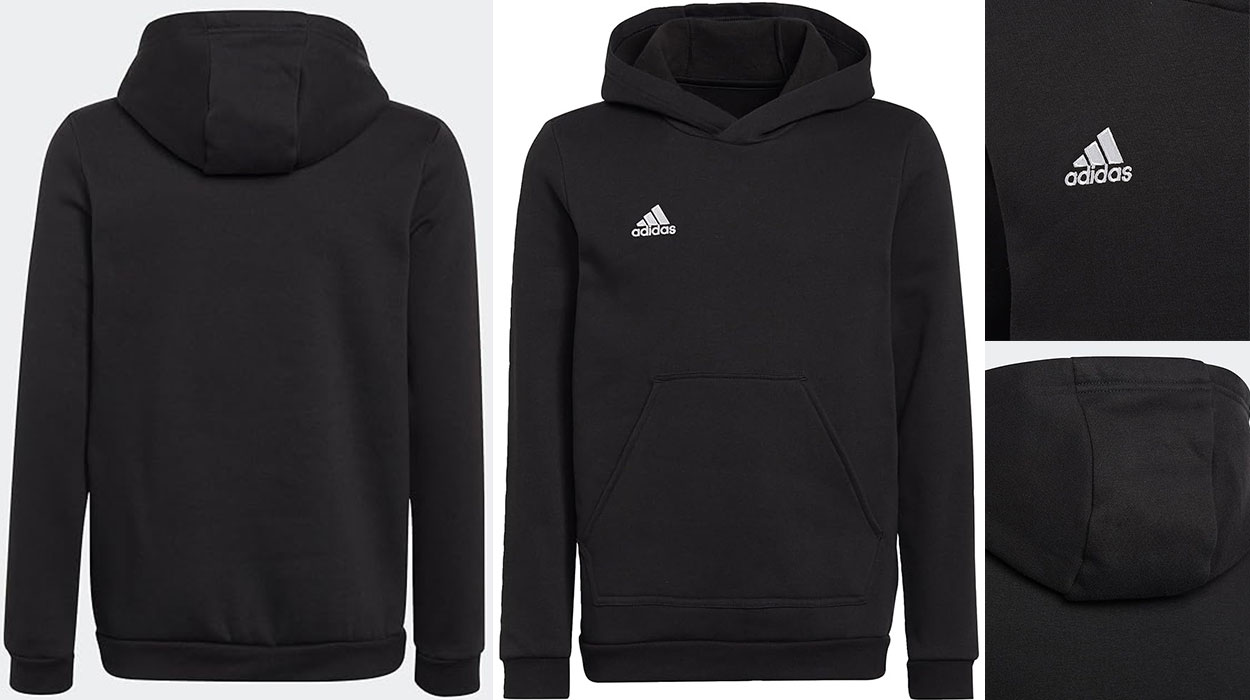 Chollo Sudadera Adidas Entrada 22 con capucha para niños 