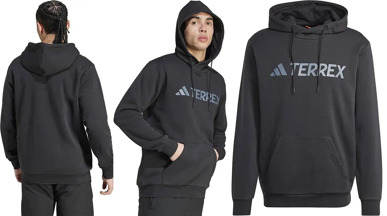 Chollo Sudadera Adidas Terrex con capucha para hombre 