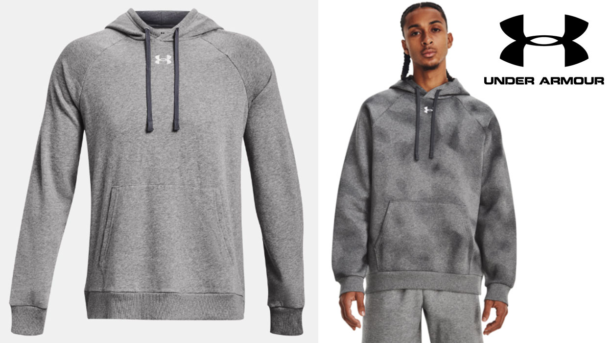 Chollo Sudadera Under Armour Rival con capucha para hombre