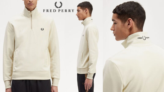 Chollo Sudadera deportiva Fred Perry para hombre