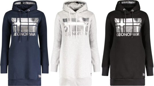 Chollo Sudadera Geographical Norway Fabienne con capucha para mujer