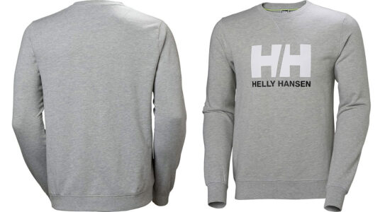 Chollo Sudadera Helly Hansen Logo Crew para hombre