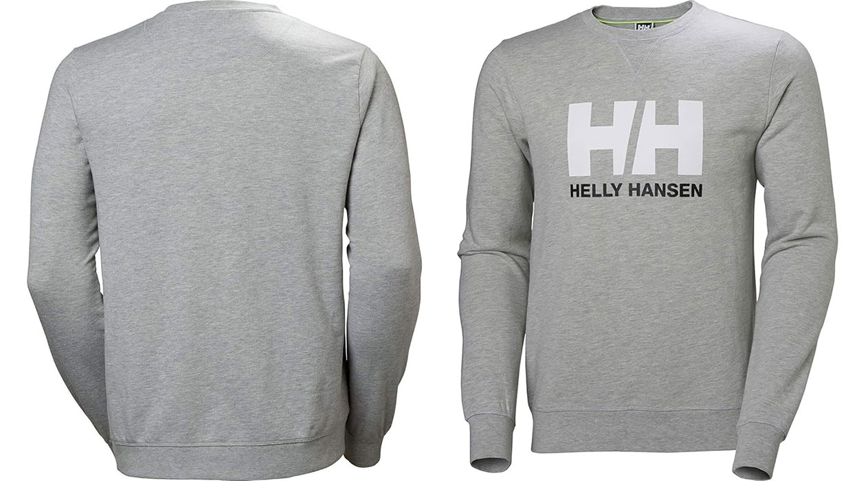 Chollo Sudadera Helly Hansen Logo Crew para hombre 