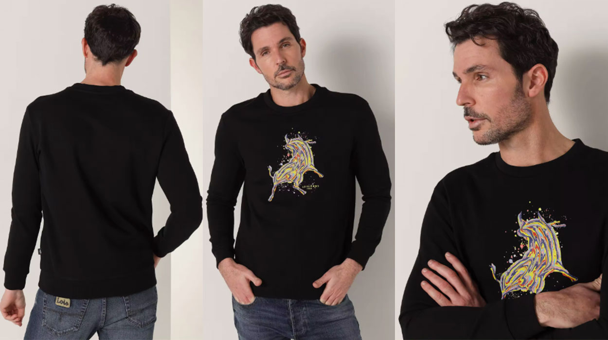 Chollo Sudadera Lois Jeans para hombre