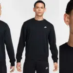 Chollo Sudadera Nike Club negra para hombre