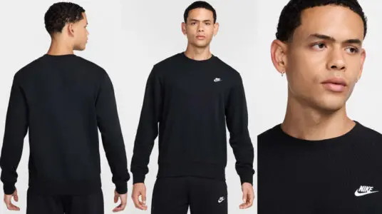Chollo Sudadera Nike Club negra para hombre